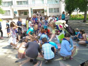 Відкриття табірної зміни пришкільного табору "Світанок" 2 Відкриття табірної зміни пришкільного табору "Світанок"